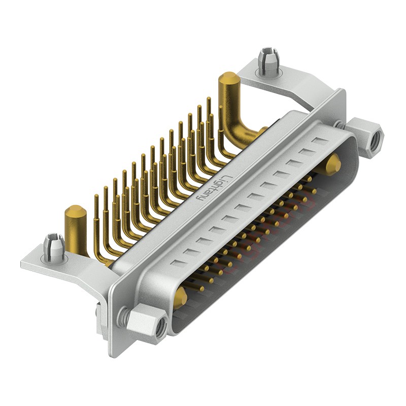 27W2公PCB弯插板/铆支架10.8/大电流30A