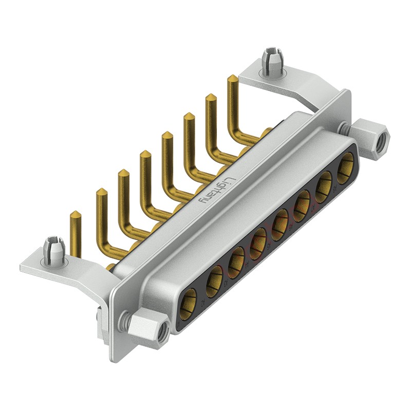 8W8母PCB弯插板/铆支架10.8/大电流10A