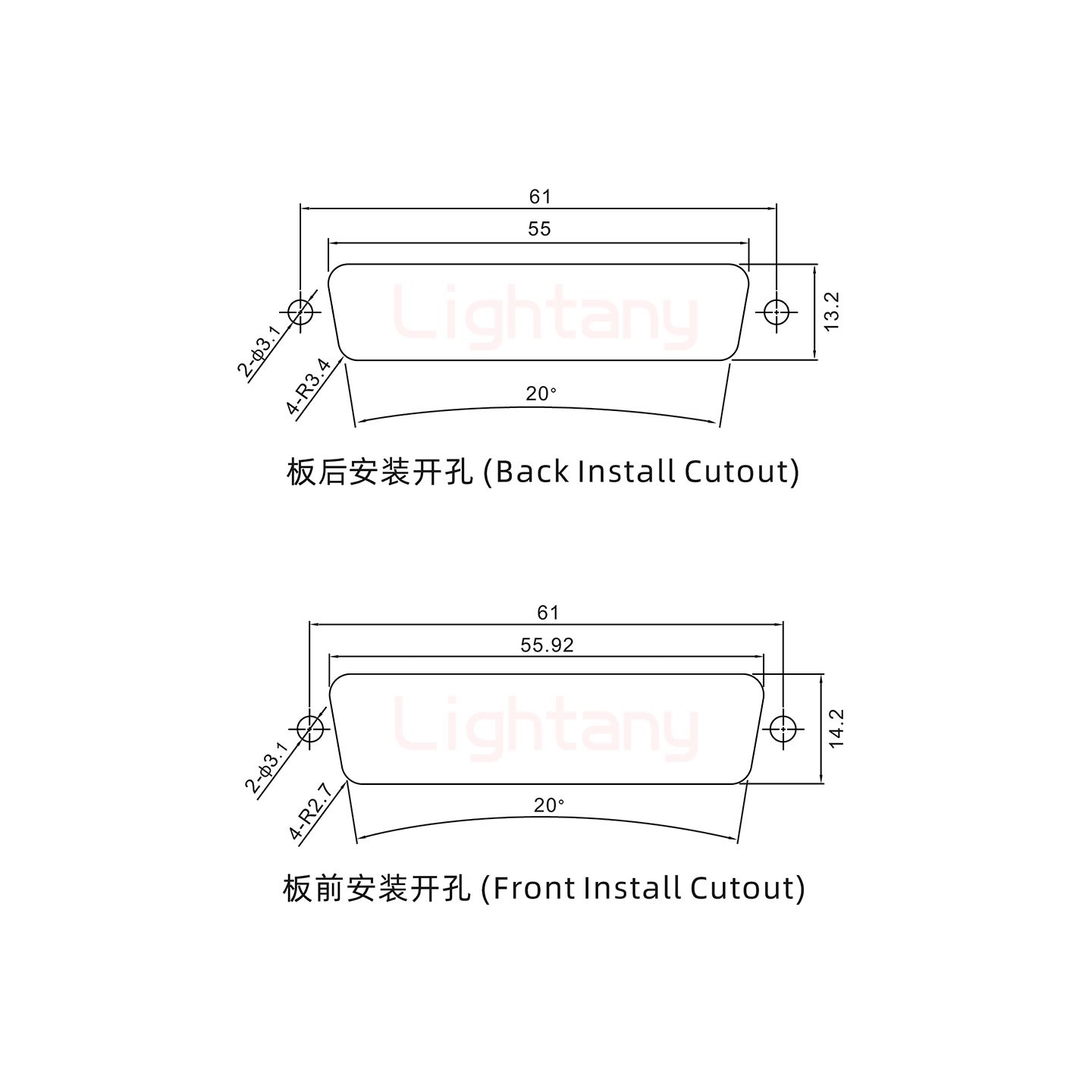 47W1公长体焊线/螺丝螺母/大电流10A