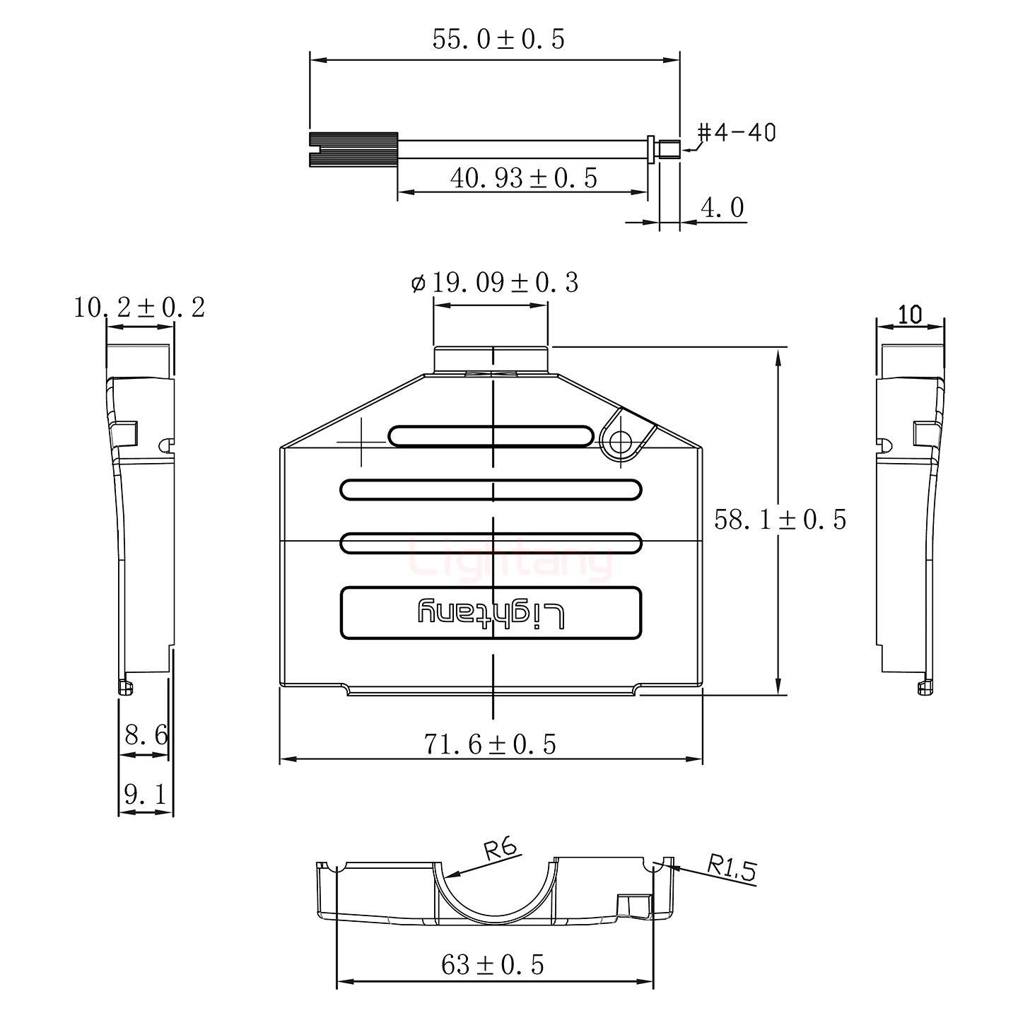 13W6A公焊线式75欧姆+37P金属外壳2185直出线4~12mm