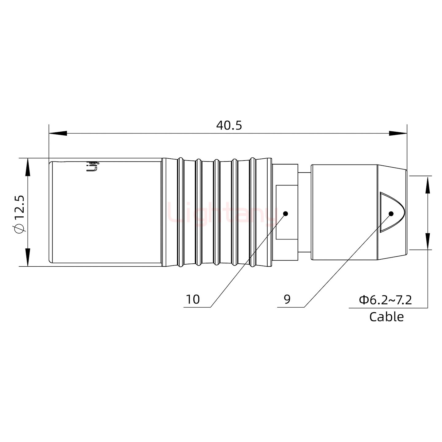 PHG.1B.005.CLLD72推拉自锁浮动插座