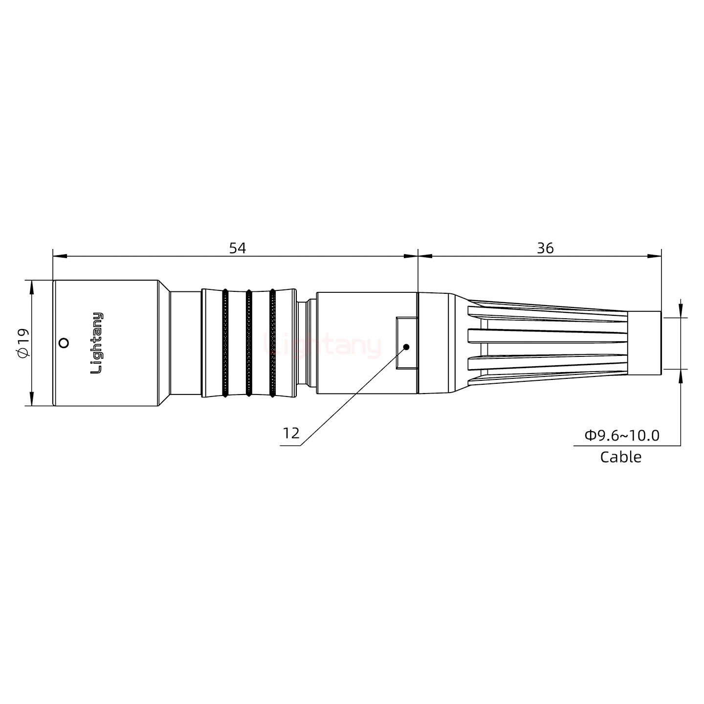 PHG.2K.018.CLLK10Z推拉自锁带护套浮动插座