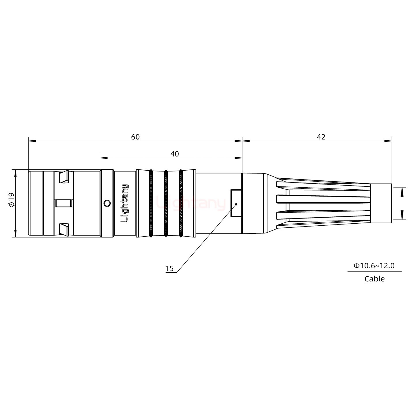 FGG.3K.005.CLAK11Z推拉自锁带护套直式插头