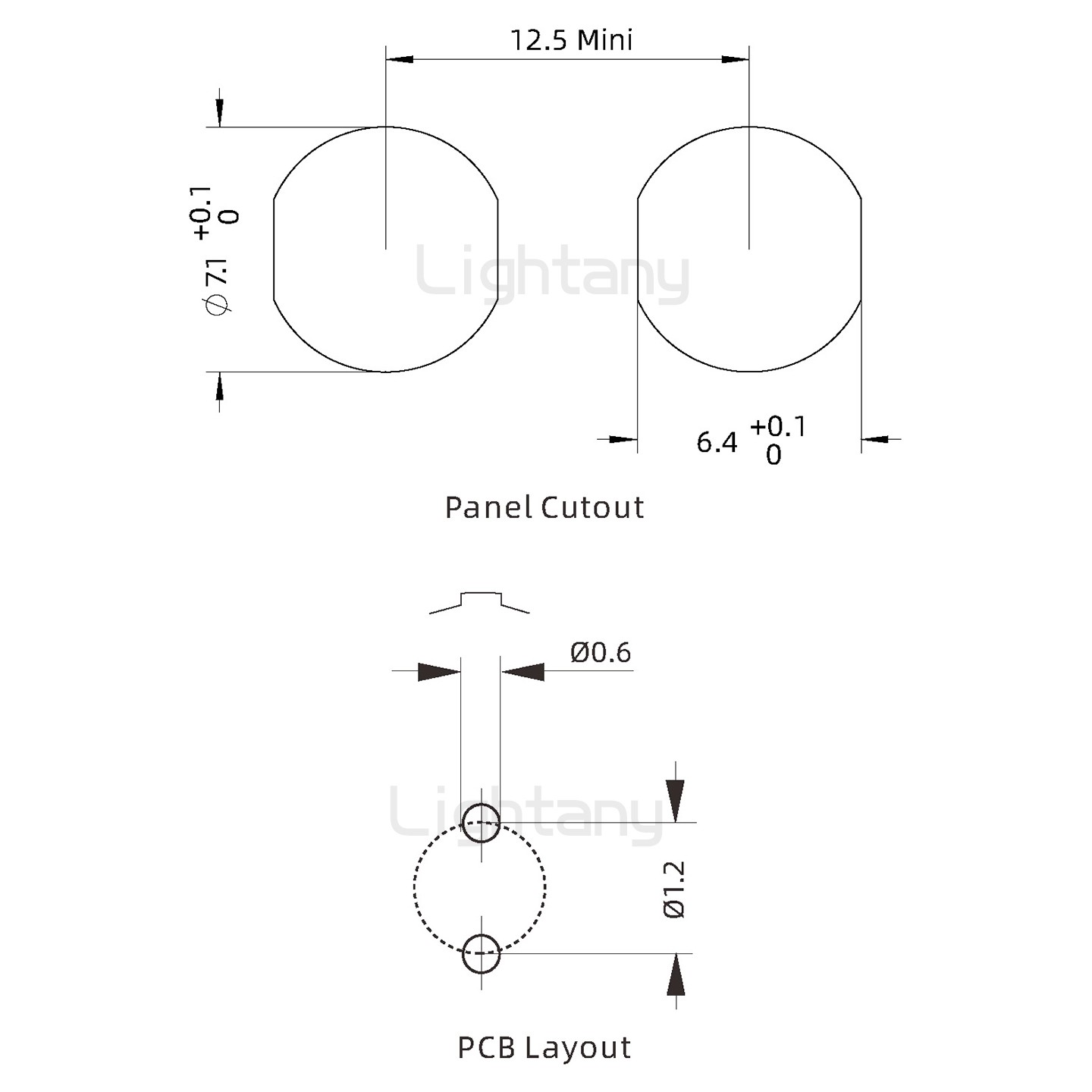 ECG.00.002.CLN推拉自锁双螺母插座 直插板