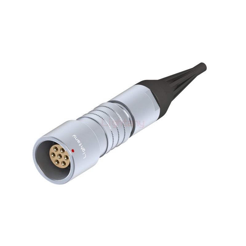 PHG.2K.012.CLLC20Z推拉自锁带护套浮动插座