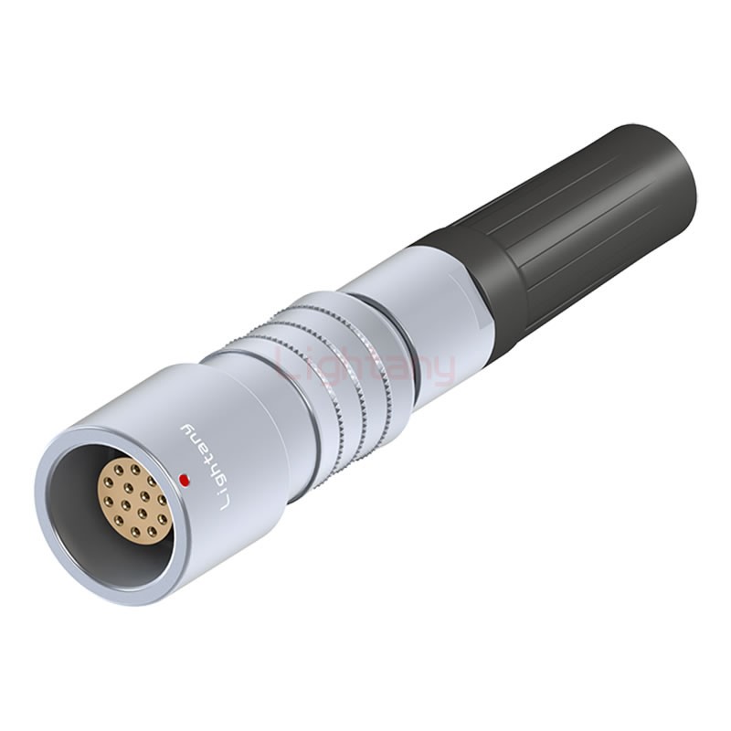 PHG.3K.014.CLLK12Z推拉自锁带护套浮动插座