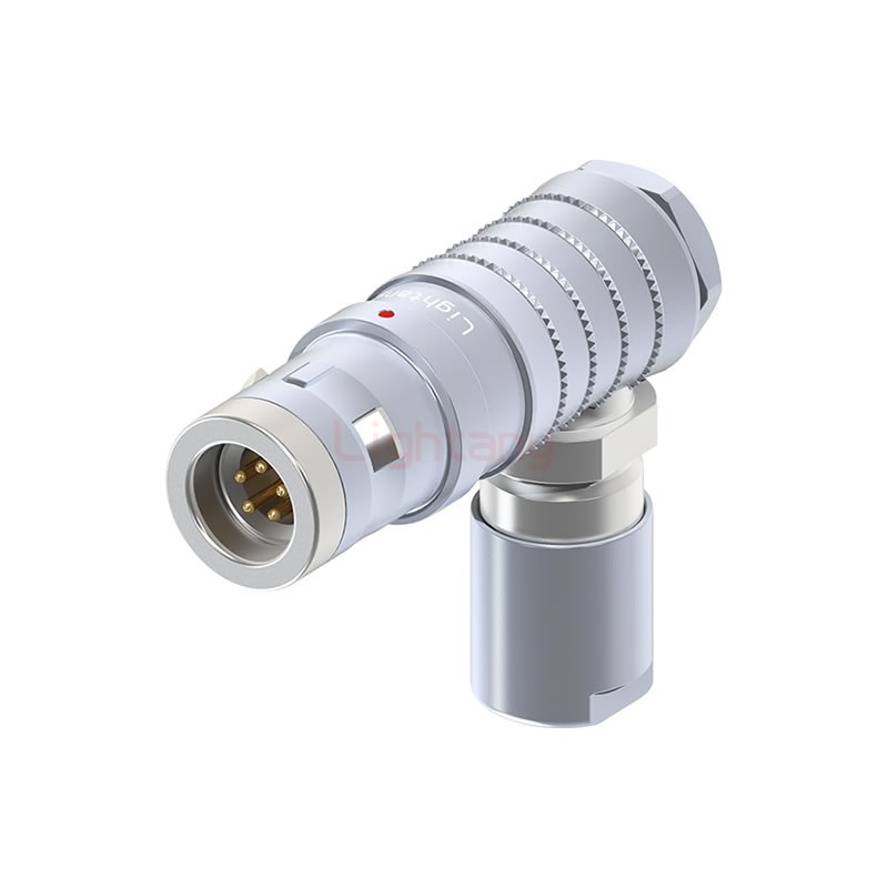 FHG.1K.005.CLAC50推拉自锁弯式插头