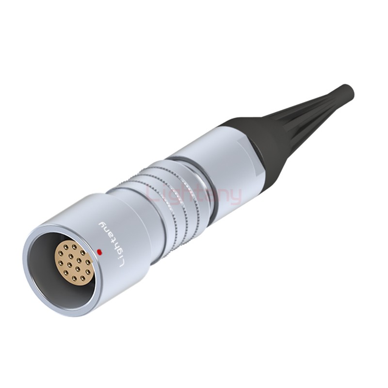 PHG.2K.014.CLLC15Z推拉自锁带护套浮动插座